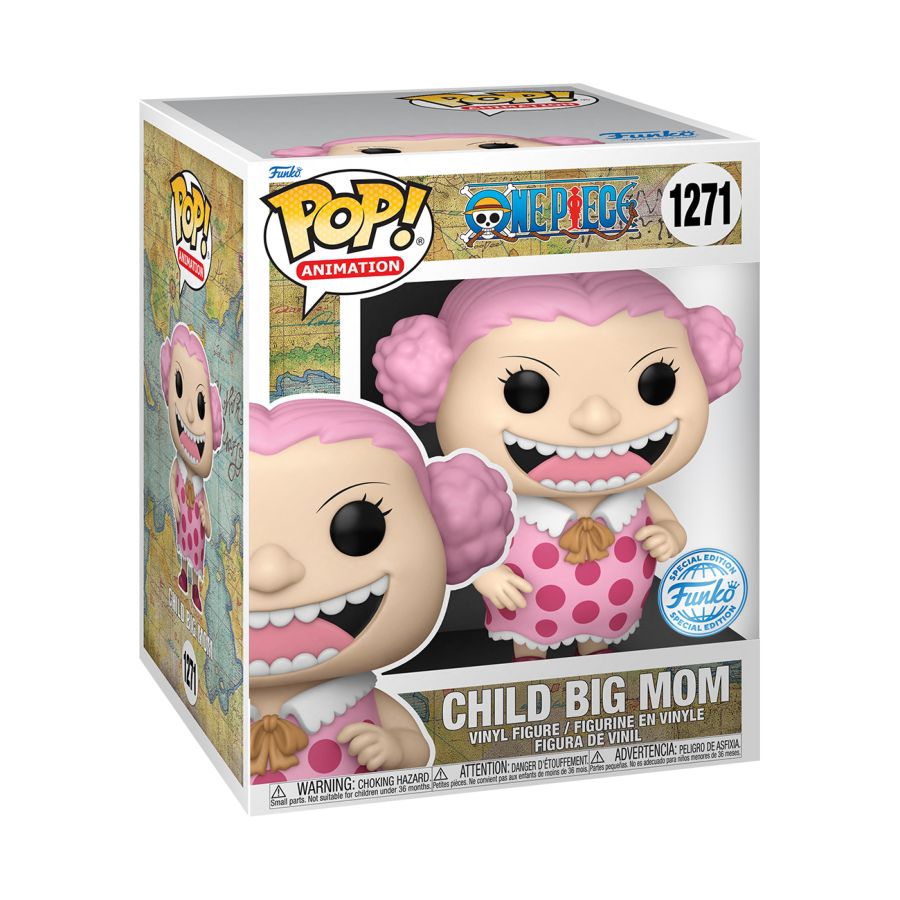 
                  
                    One Piece - Child Big Mom 6" (with chase) US Exclusive Pop! Vinyl [RS]
                  
                