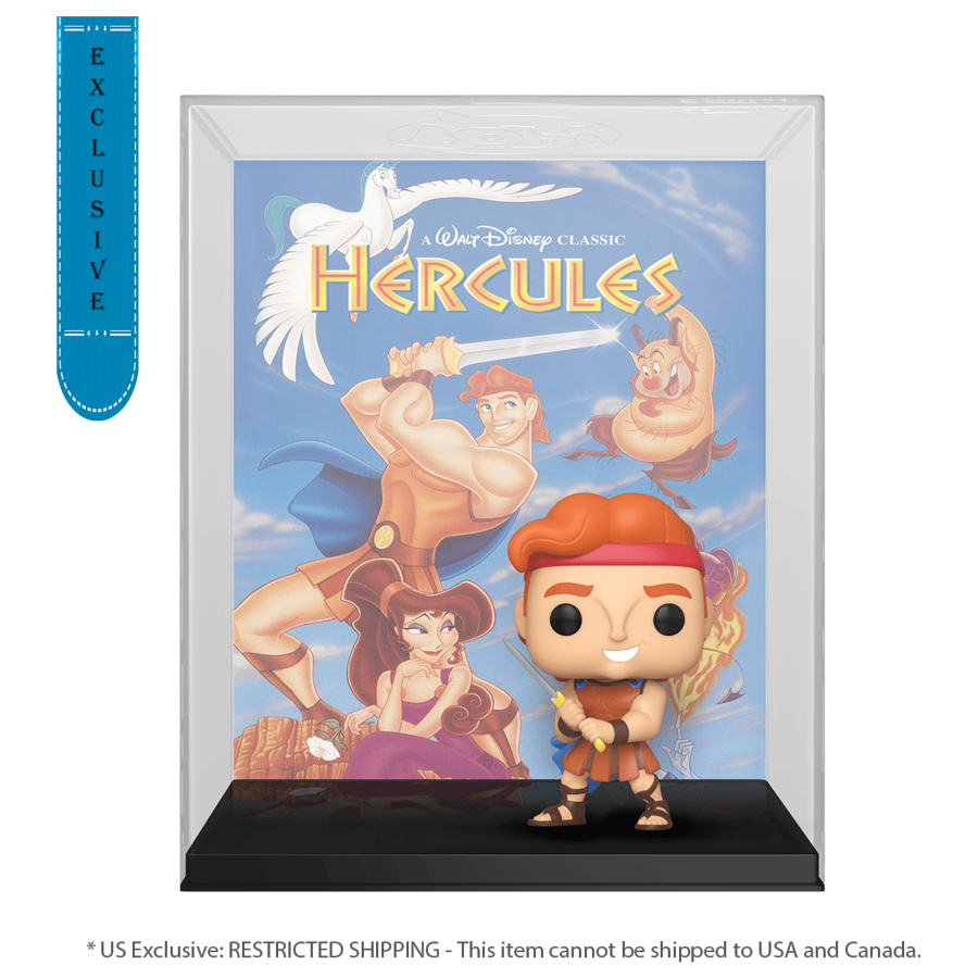 Hercules (1997) - Hercules US Exclusive Pop! VHS Cover [RS]-Collectible figure-IKON-ProHobbies