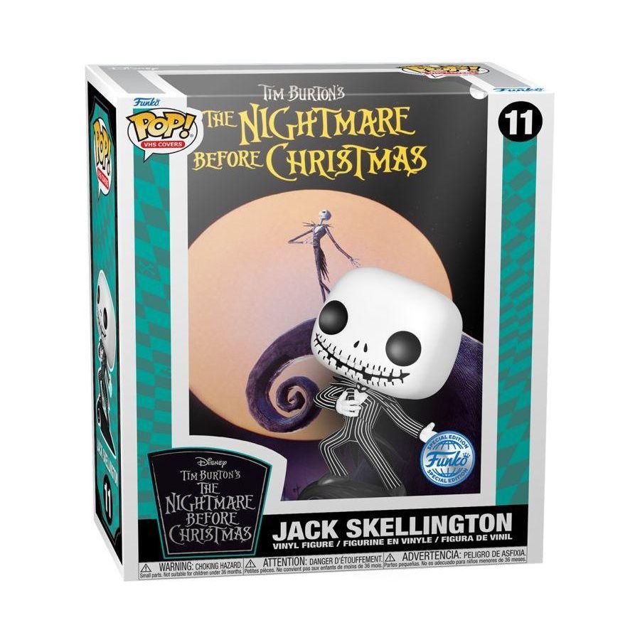 The Nightmare Before Christmas - Jack Skellington US Exclusive Pop! VHS Cover [RS]-Collectible-IKON-ProHobbies