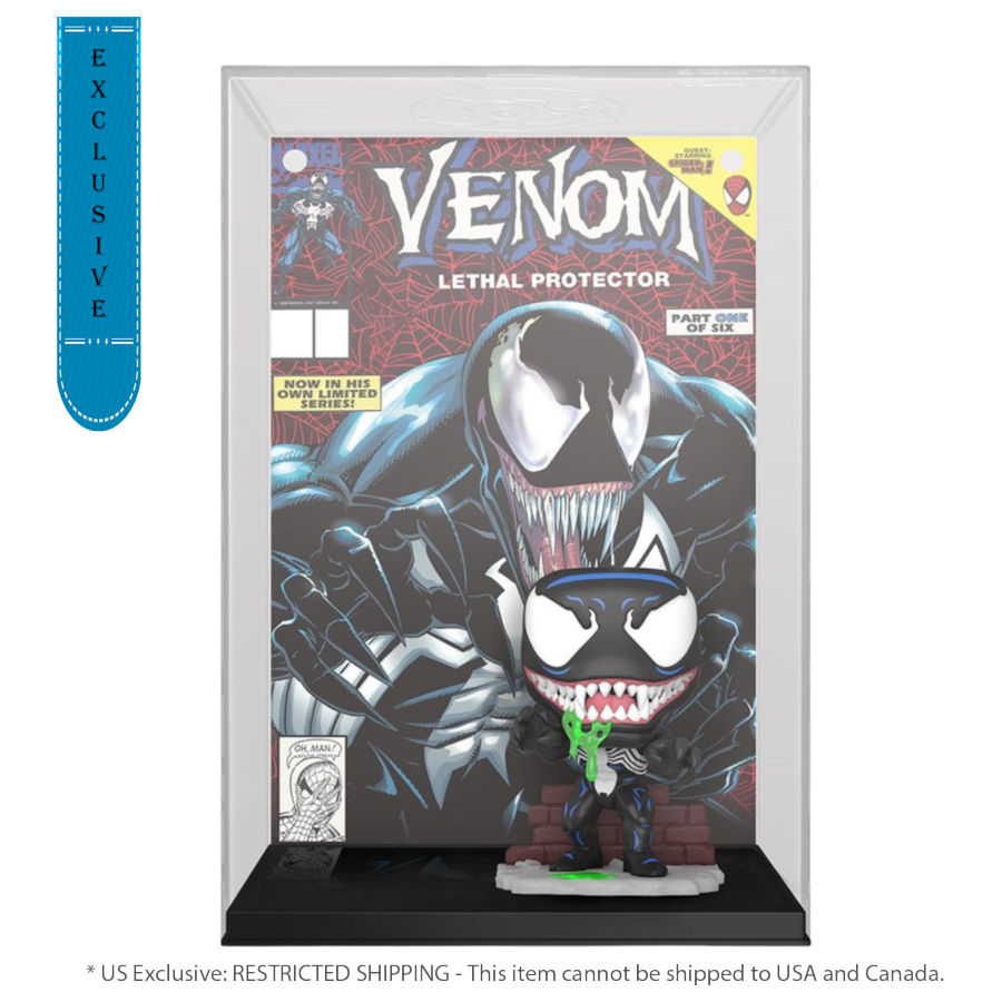 Marvel - Venom Lethal Protector US Exclusive Pop! Cover-Collectible figure-IKON-ProHobbies