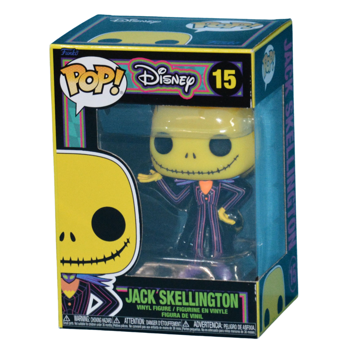 
                  
                    The Nightmare Before Christmas - Jack Skellington Blacklight Pop! Vinyl Figure
                  
                