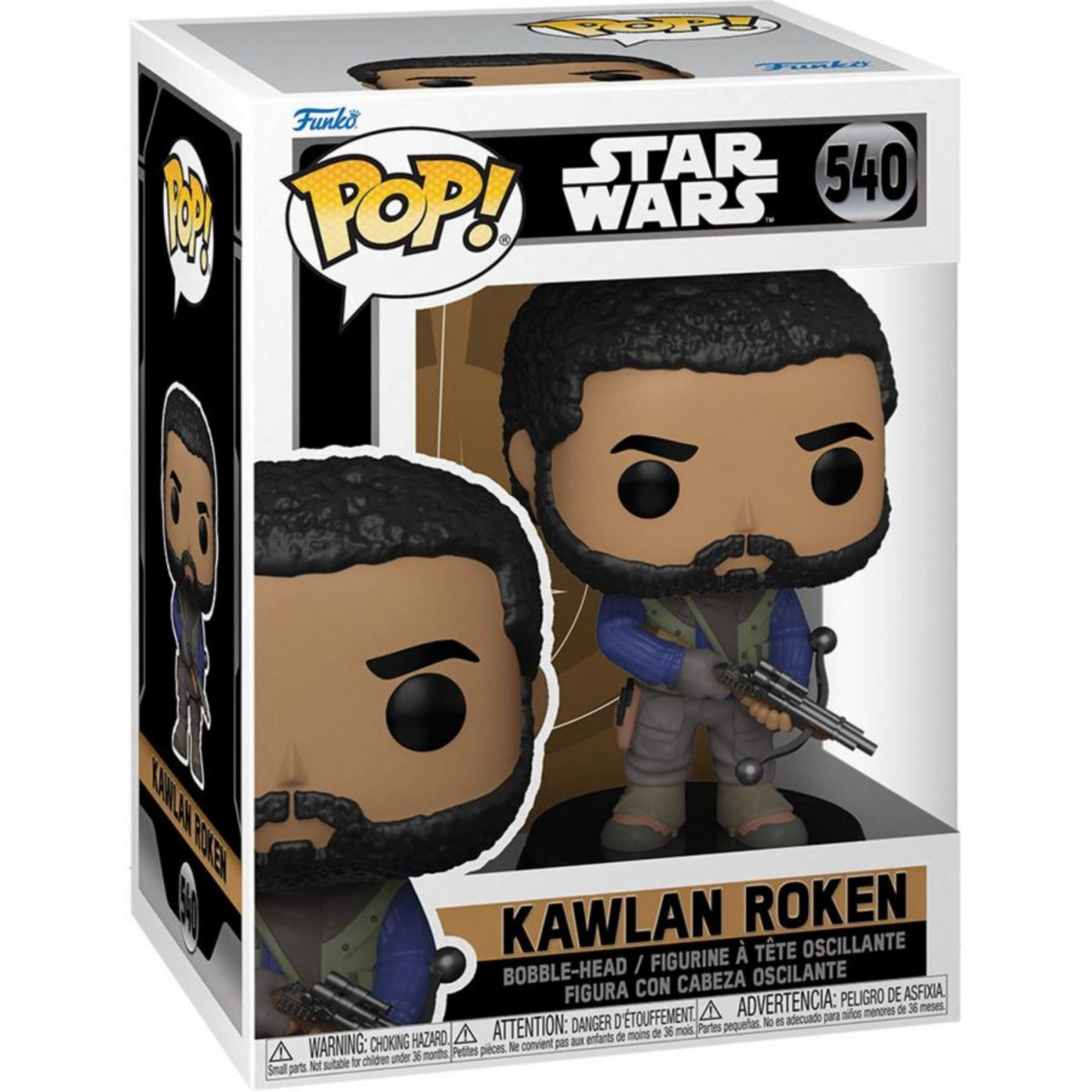 
                  
                    Star Wars: Obi-Wan Kenobi - Kawlan Roken Pop! Vinyl Figure
                  
                