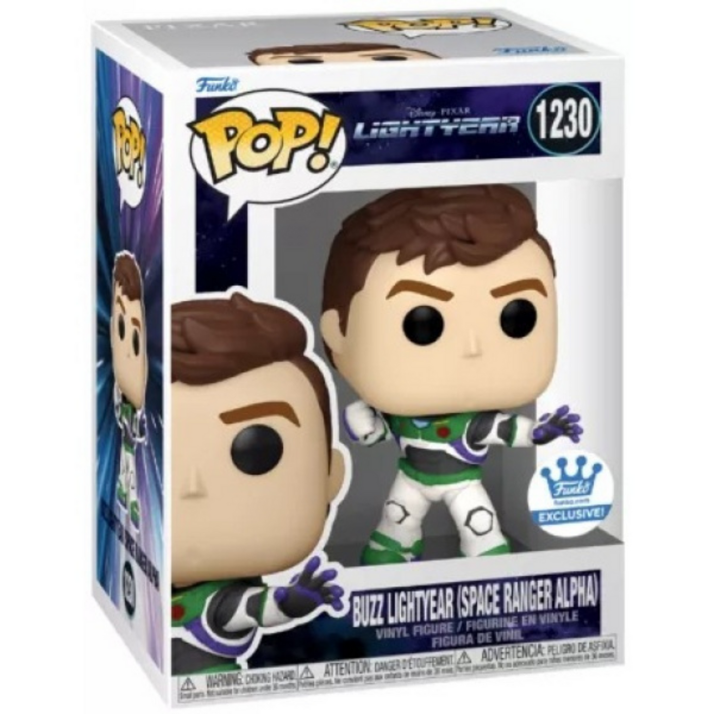 
                  
                    Lightyear (2022) - Buzz Lightyear with Alpha Suit Pop! Vinyl Figure
                  
                