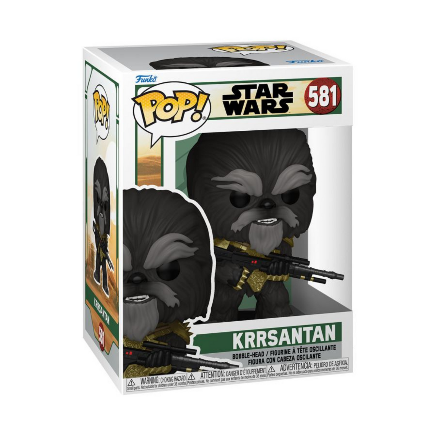 
                  
                    Star Wars: The Book of Boba Fett - Krrsantan Pop! Vinyl Figure
                  
                