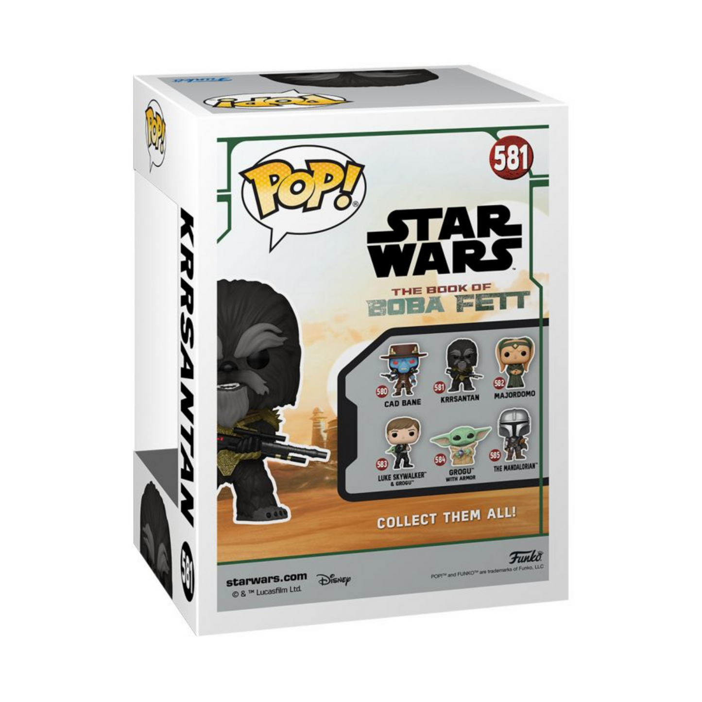 
                  
                    Star Wars: The Book of Boba Fett - Krrsantan Pop! Vinyl Figure
                  
                