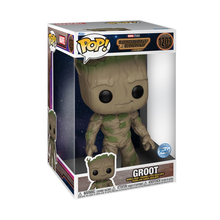 
                  
                    Guardians of the Galaxy: Vol. 3 - Groot 10" US Exclusive Pop! [RS]
                  
                