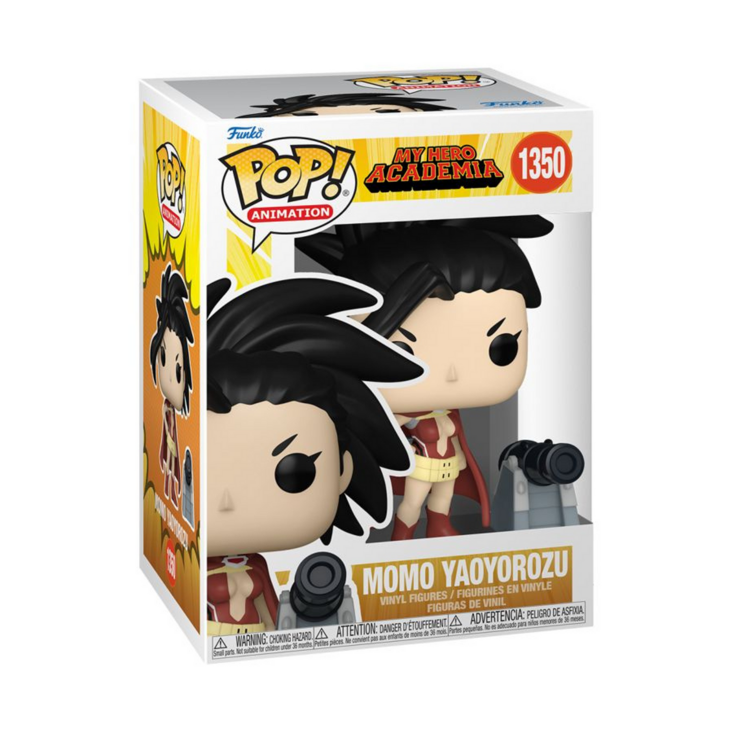 
                  
                    My Hero Academia: Season 5 - Momo Yaoyorozu with Cannon Pop! Vinyl Figure
                  
                