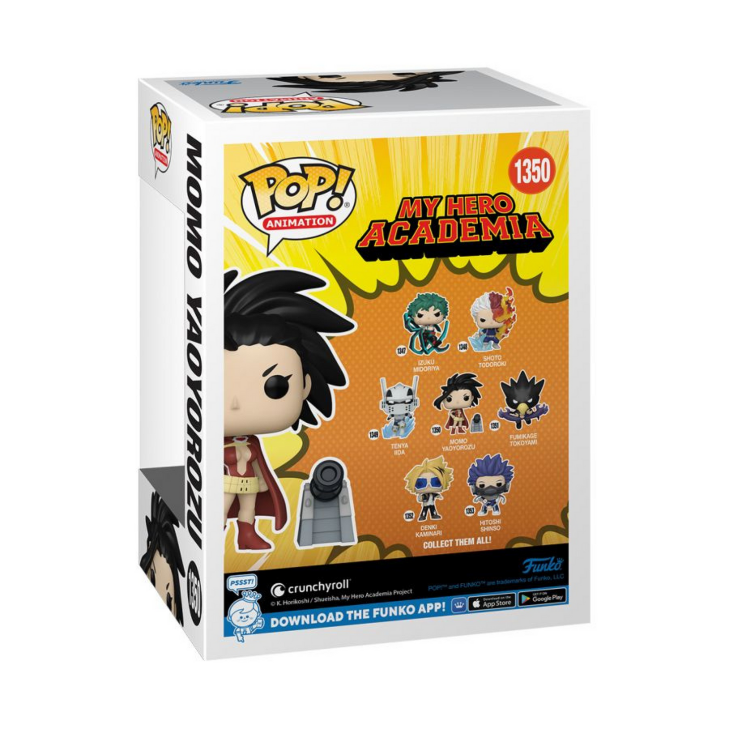 
                  
                    My Hero Academia: Season 5 - Momo Yaoyorozu with Cannon Pop! Vinyl Figure
                  
                