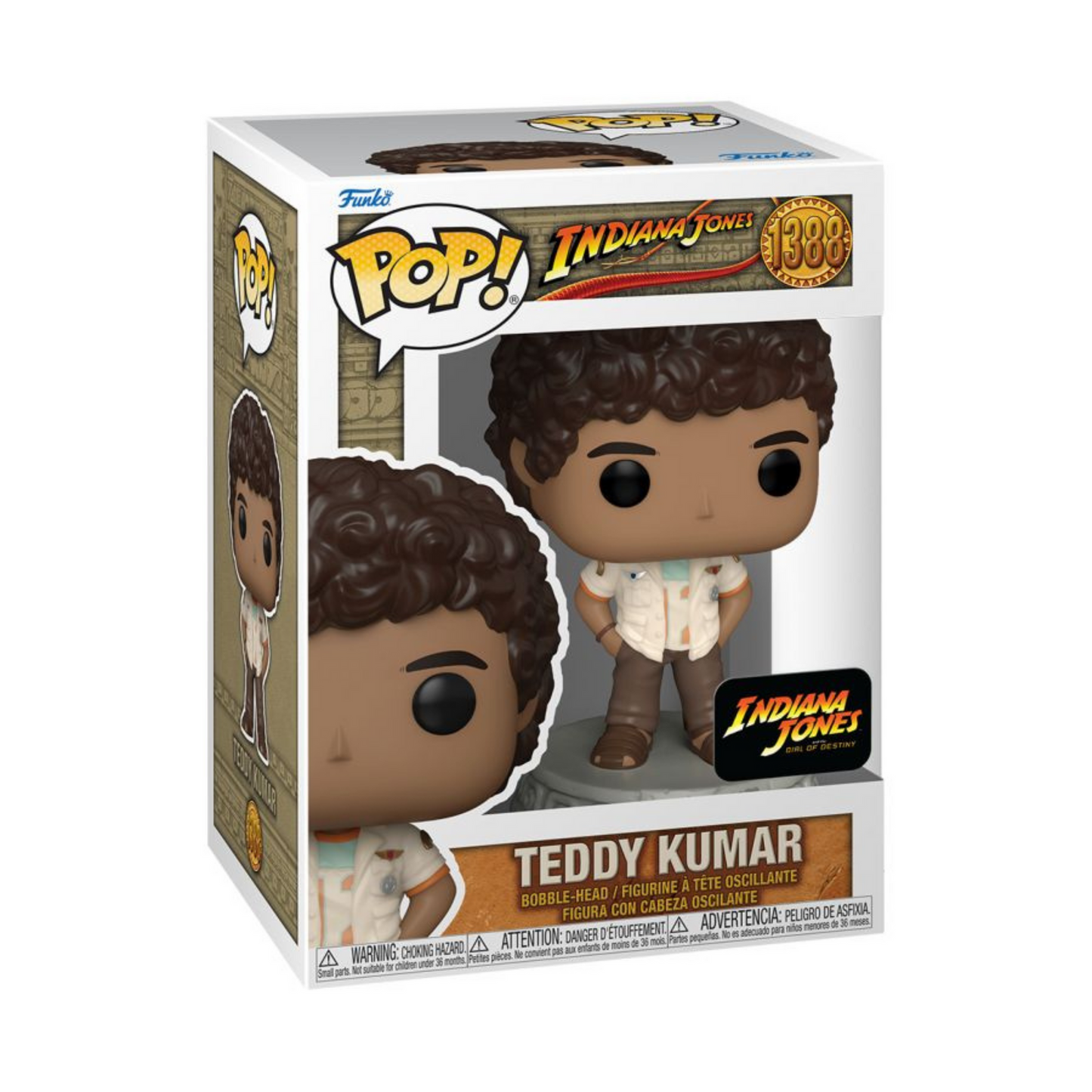 
                  
                    Indiana Jones and the Dial of Destiny - Teddy Kumar Pop! Vinyl Figure
                  
                