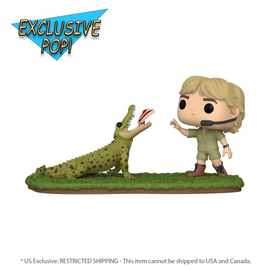 The Crocodile Hunter - Steve Irwin with Agro Pop! Moment