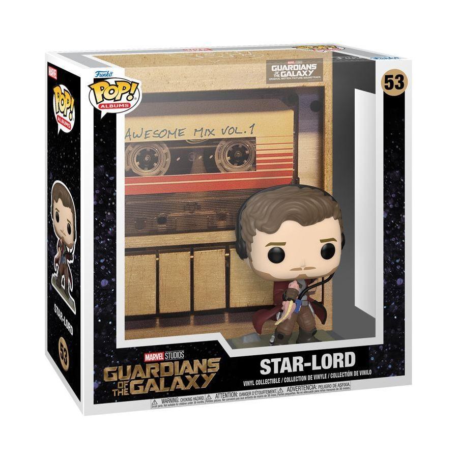 Guardians of the Galaxy (2014) - Guardians of the Galaxy Awesome Mix Pop! Album-Collectable-IKON-ProHobbies