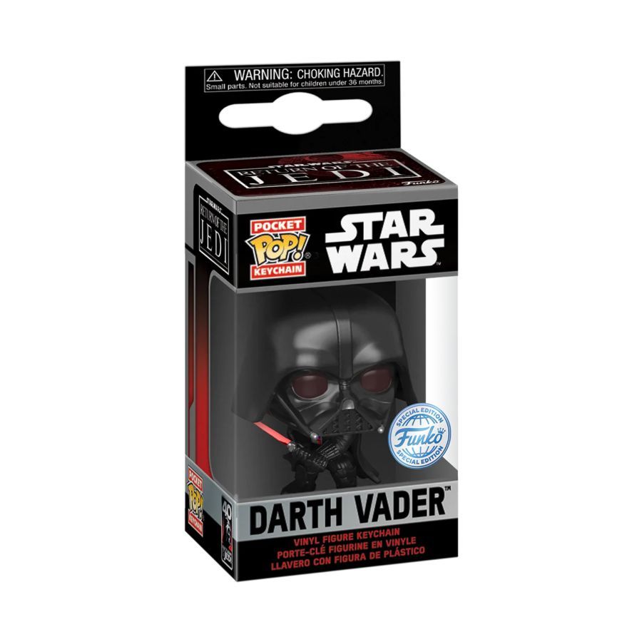 Star Wars: RotJ 40th - DarthVader Pop! Keychain RS