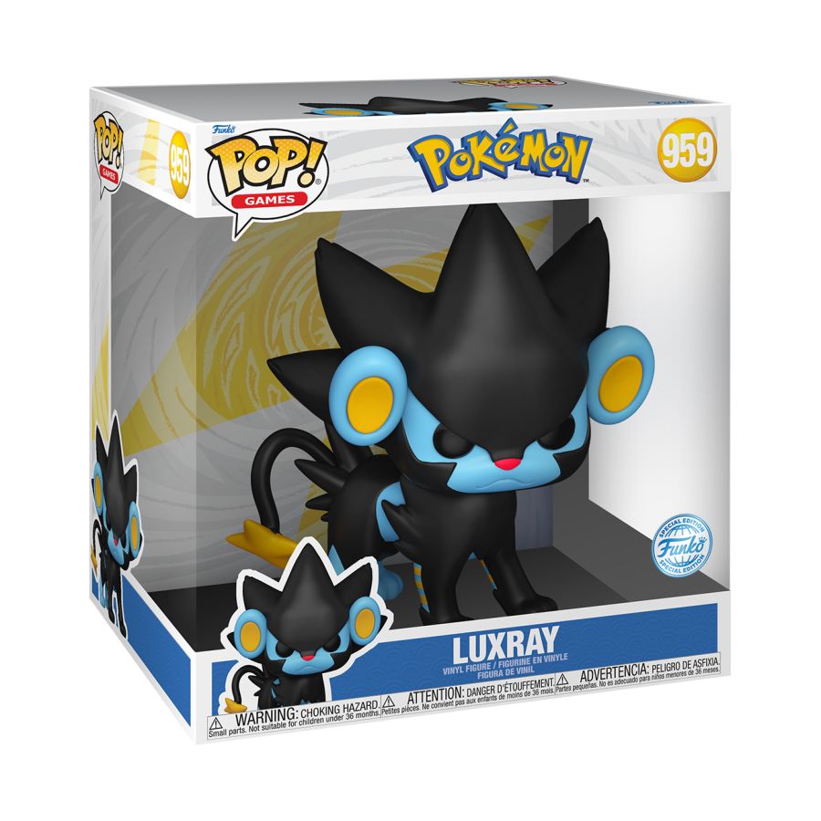 
                  
                    Pokemon - Luxray 10" Pop! Vinyl Figure
                  
                
