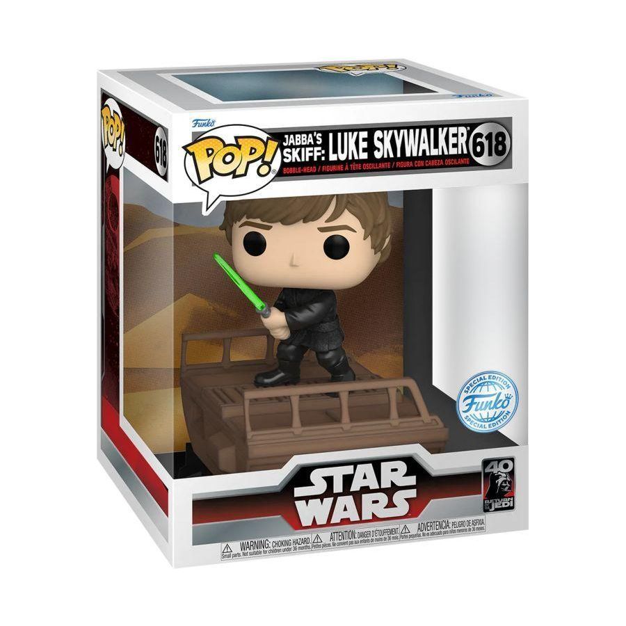 Star Wars: Return of the Jedi - Luke Skywalker Build-A-Scene US Exclusive Pop! Deluxe [RS]-IKON-ProHobbies