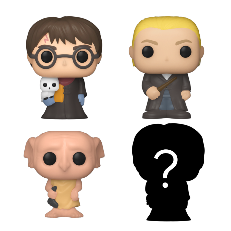 
                  
                    Harry Potter - Harry, Draco & Dobby Bitty Pop! 4-Pack
                  
                