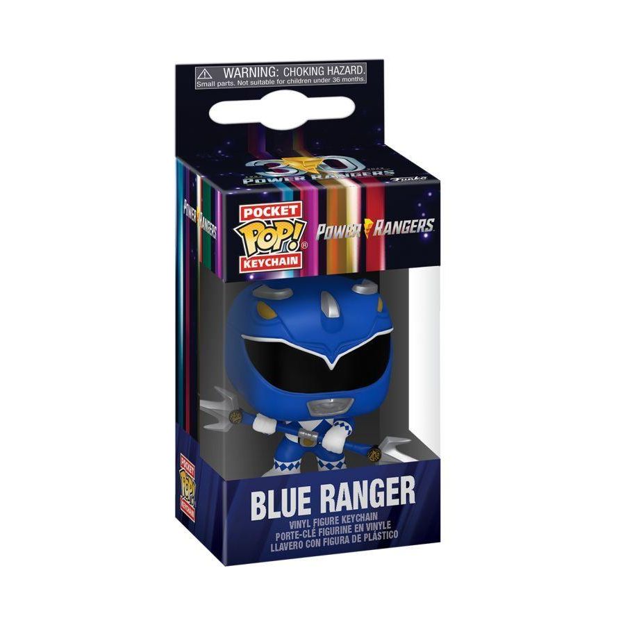 Power Rangers 30th - Blue Ranger Pop! * Keychain-IKON-ProHobbies