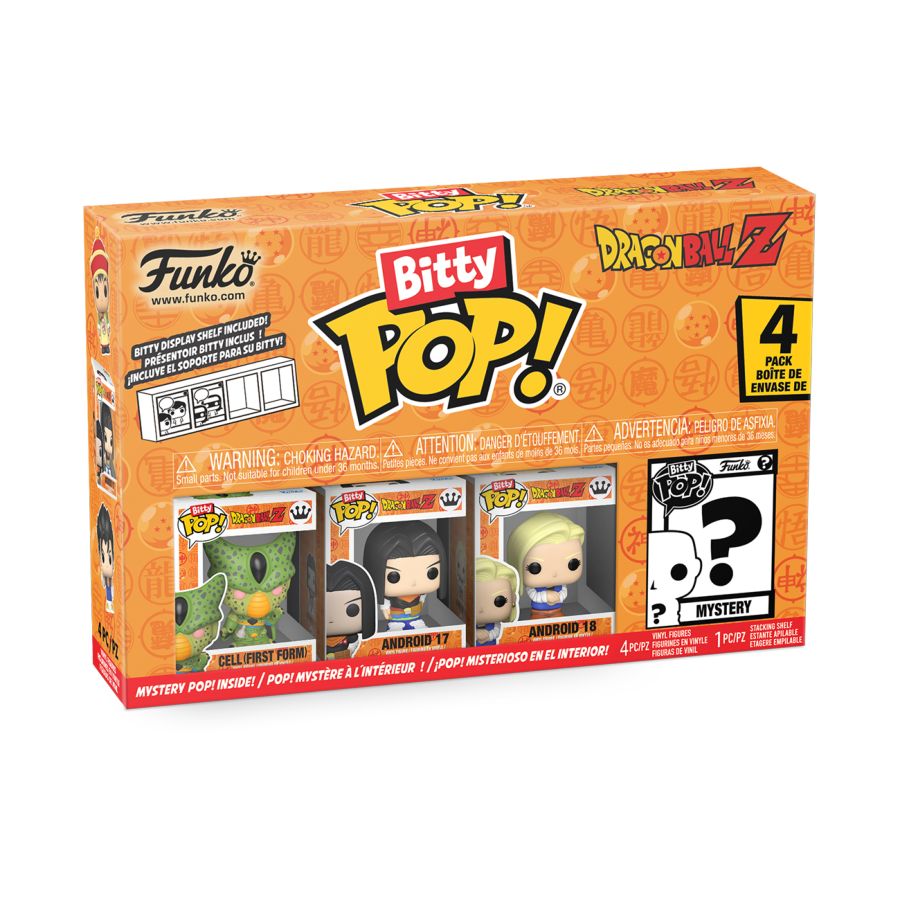 
                  
                    Dragon Ball Z - Cell (First Form) Bitty Pop! 4-Pack
                  
                
