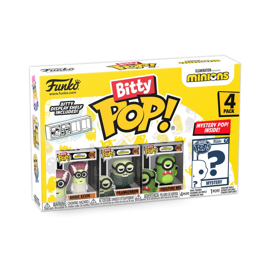 
                  
                    Minions - Frankenbob Bitty Bitty Pop! 4-Pack
                  
                