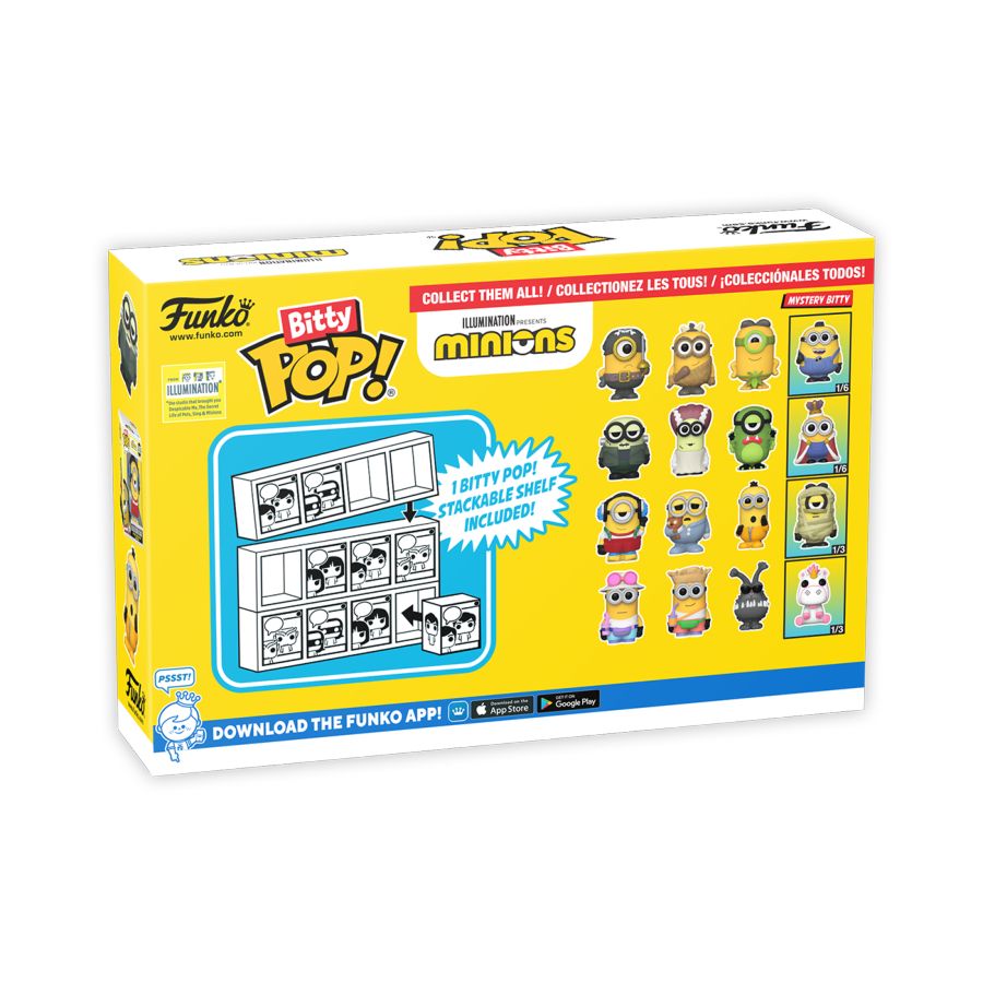 
                  
                    Minions - Frankenbob Bitty Bitty Pop! 4-Pack
                  
                