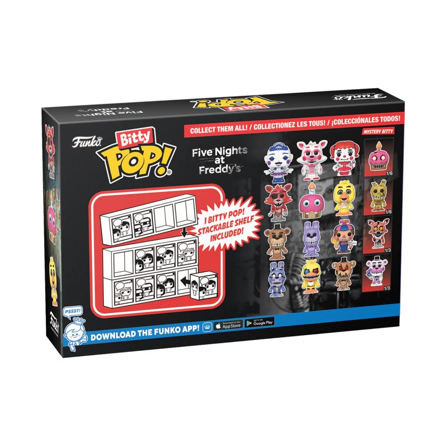 
                  
                    Five Nights at Freddy's - Ballora Bitty Pop! 4-Pack
                  
                