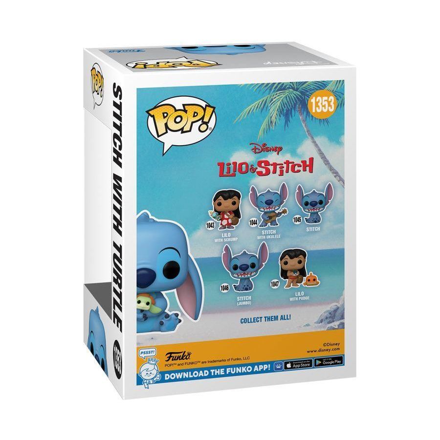 
                  
                    Lilo & Stitch - Stitch with Turtle Pop! Vinyl-Command Elite Hobbies-ProHobbies
                  
                