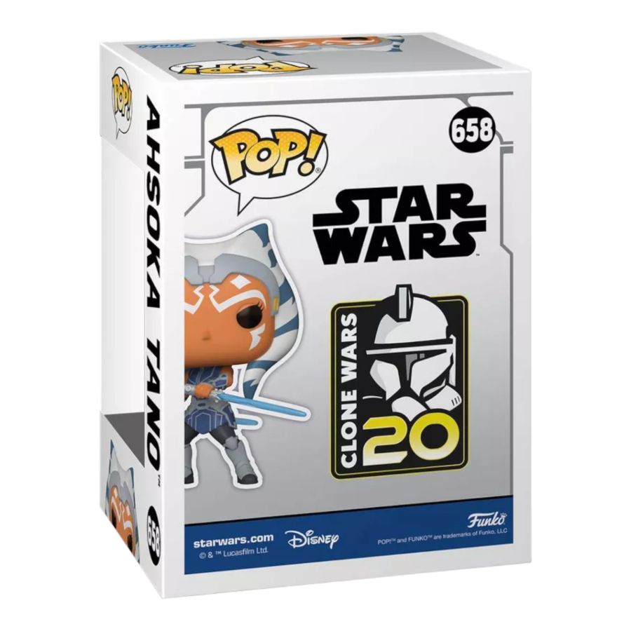 
                  
                    Star Wars: Clone Wars - Ahsoka Tano 20th Anniversary US Exclusive Pop! Vinyl [RS]
                  
                