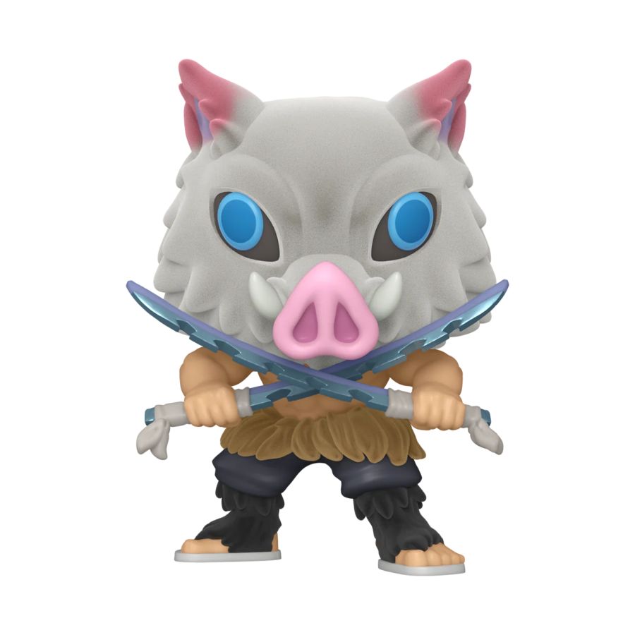 
                  
                    Demon Slayer - Inosuke Hashibira US Exclusive Flocked Pop! Vinyl [RS]
                  
                