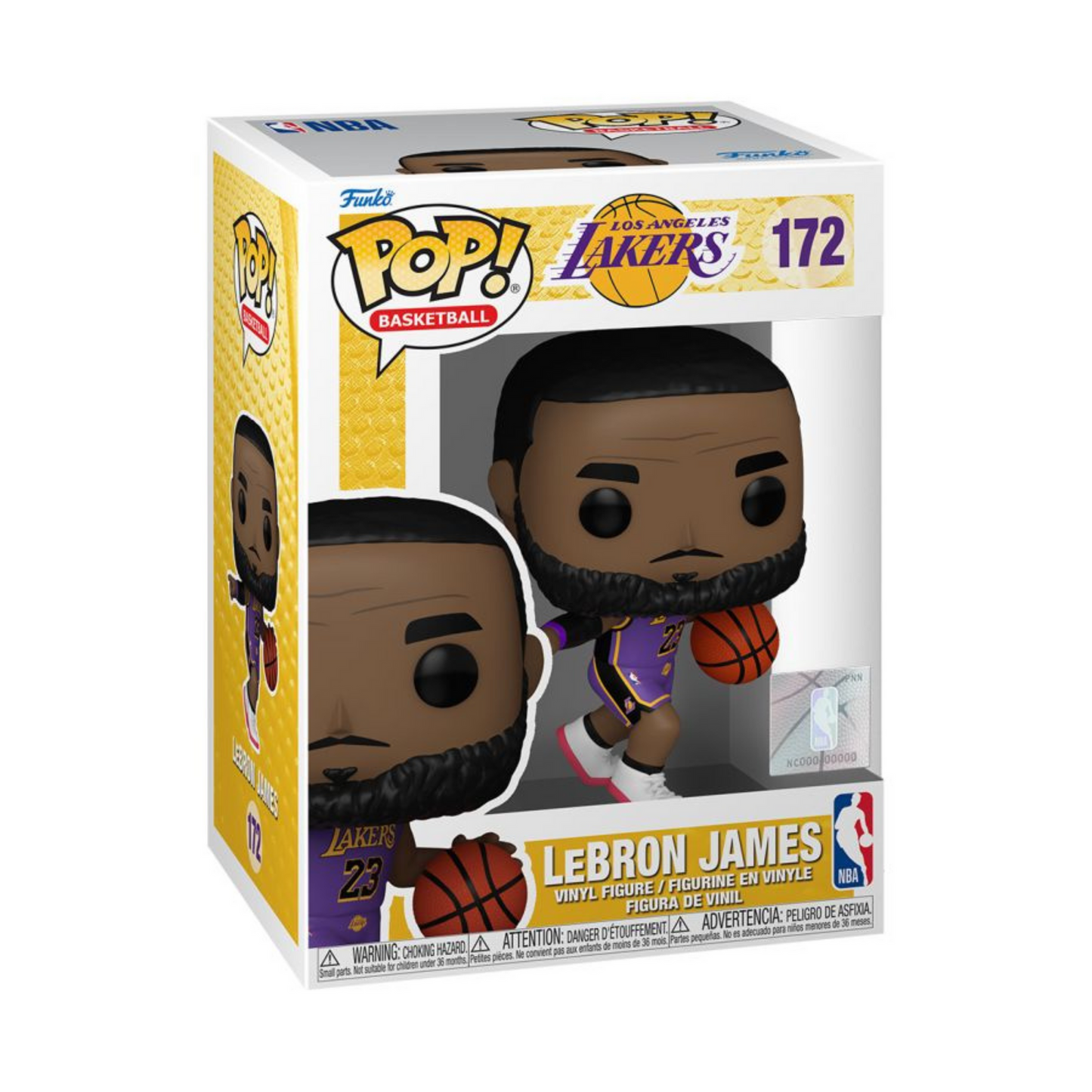 
                  
                    NBA Basketball - LeBron James Lakers Pop! Vinyl Figure
                  
                