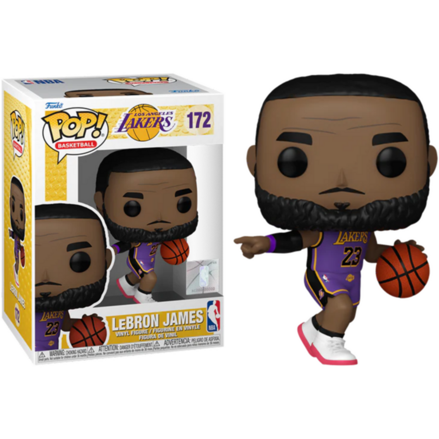NBA Basketball - LeBron James Lakers Pop! Vinyl Figure