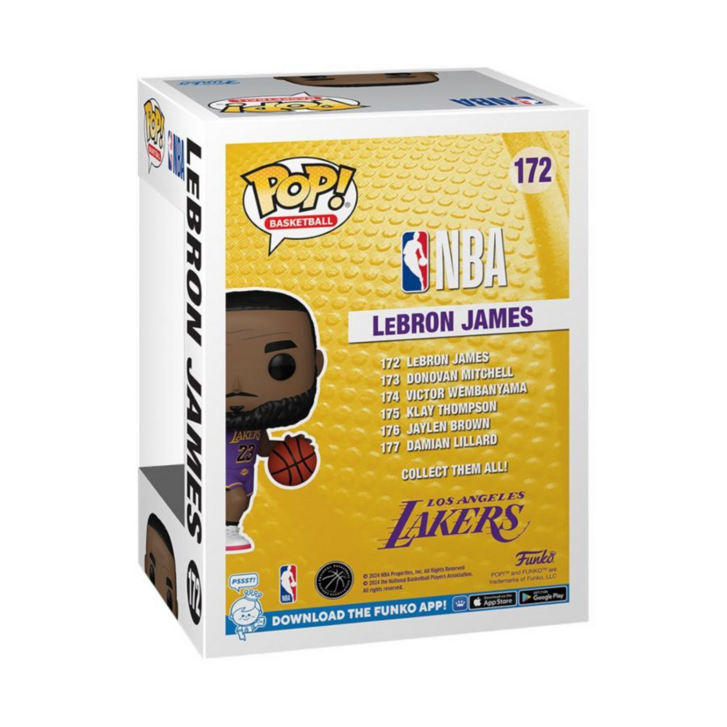 
                  
                    NBA Basketball - LeBron James Lakers Pop! Vinyl Figure
                  
                
