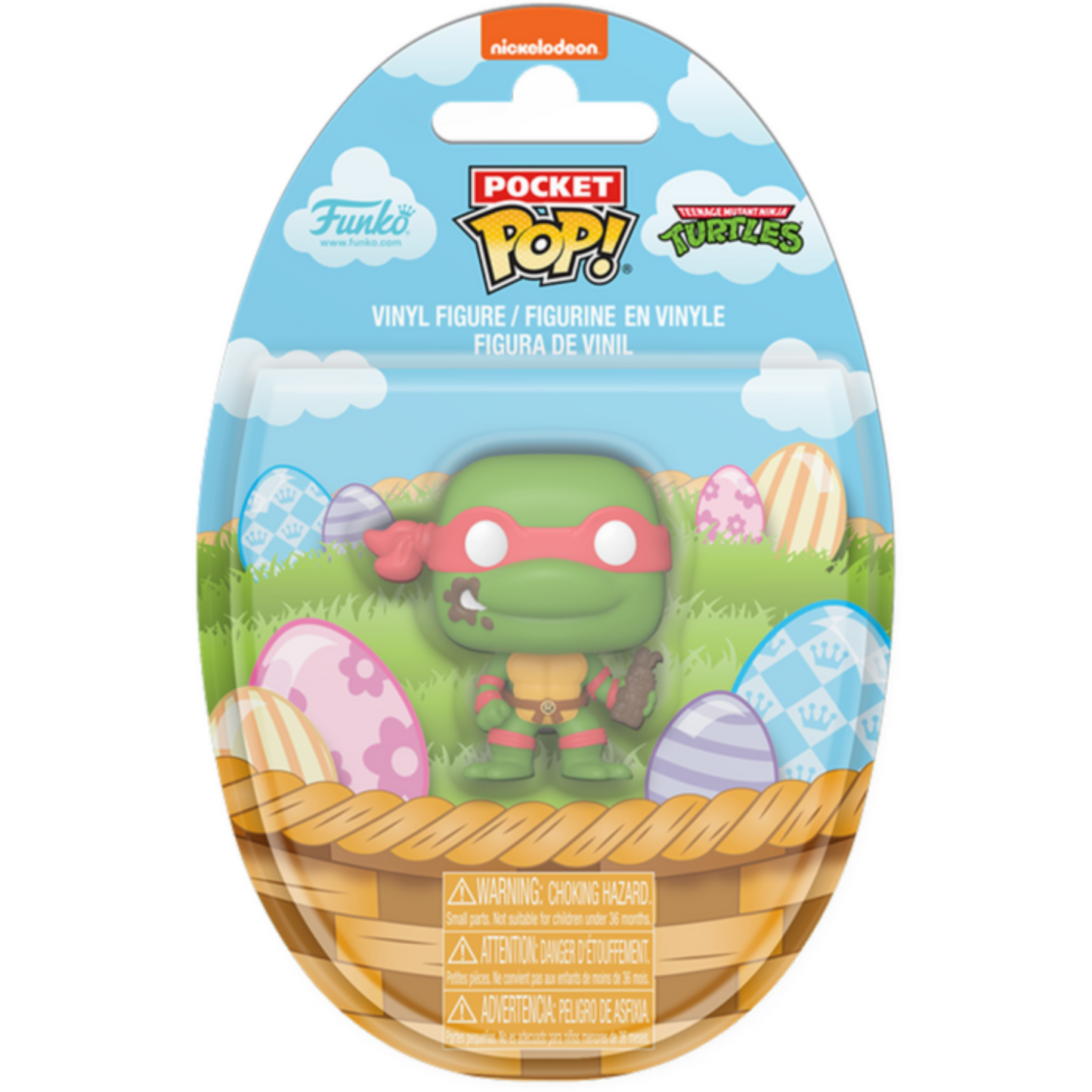 
                  
                    Teenage Mutant Ninja Turtles - Raphael with Chocolate Easter Bunny Pocket Pop! Vinyl Figure
                  
                