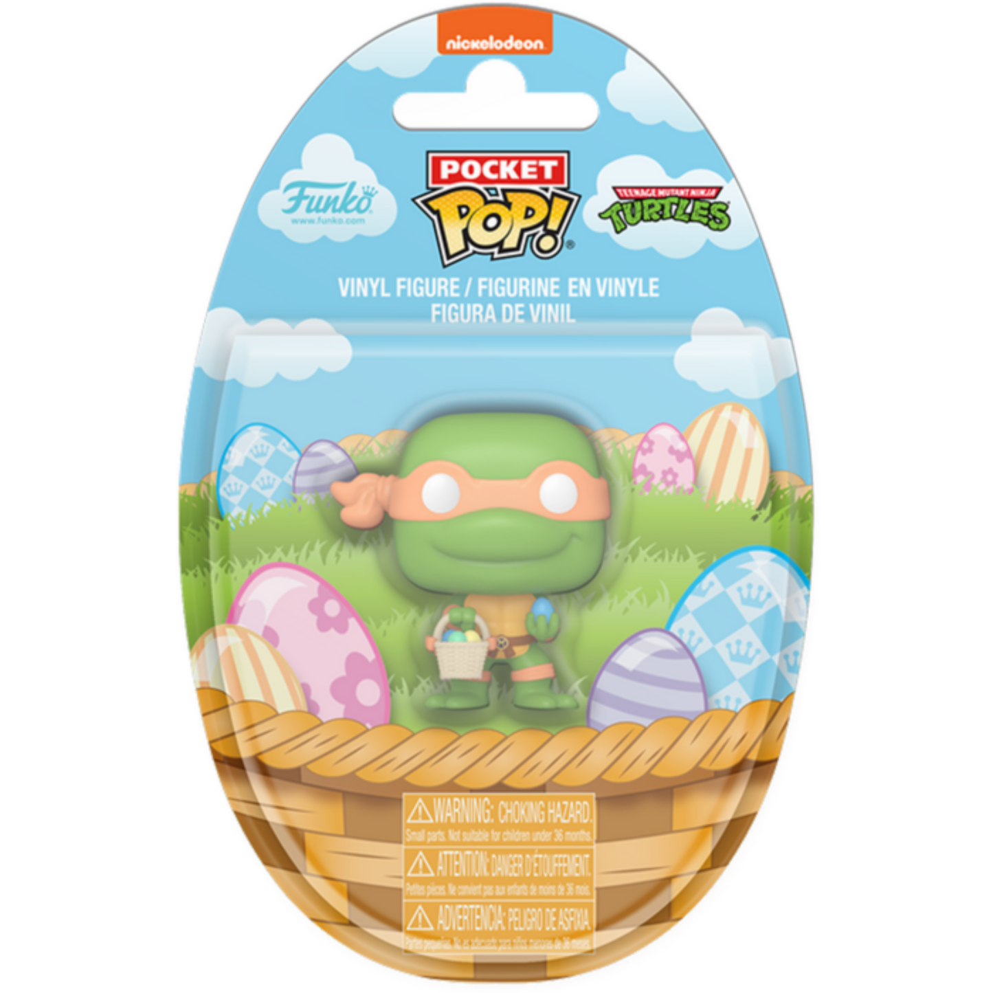 
                  
                    Teenage Mutant Ninja Turtles - Michelangelo with Easter Basket Pocket Pop! Vinyl Figure
                  
                