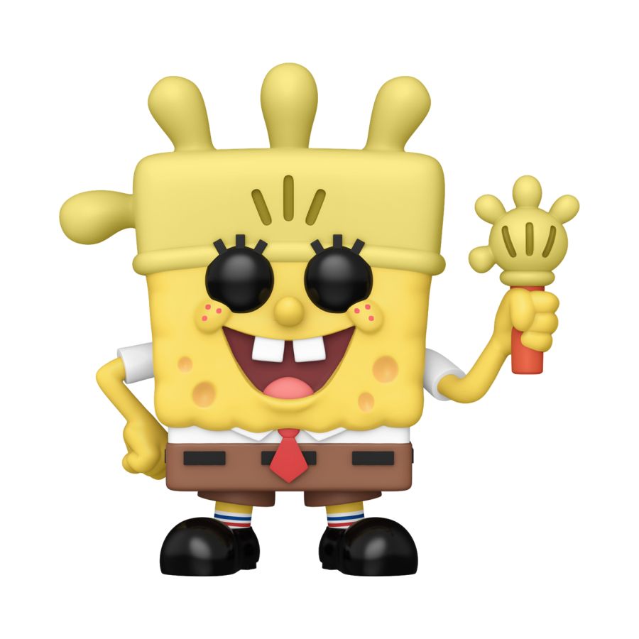 Spongebob: 25th Anniversary - Glove World Spongebob Pop! Vinyl