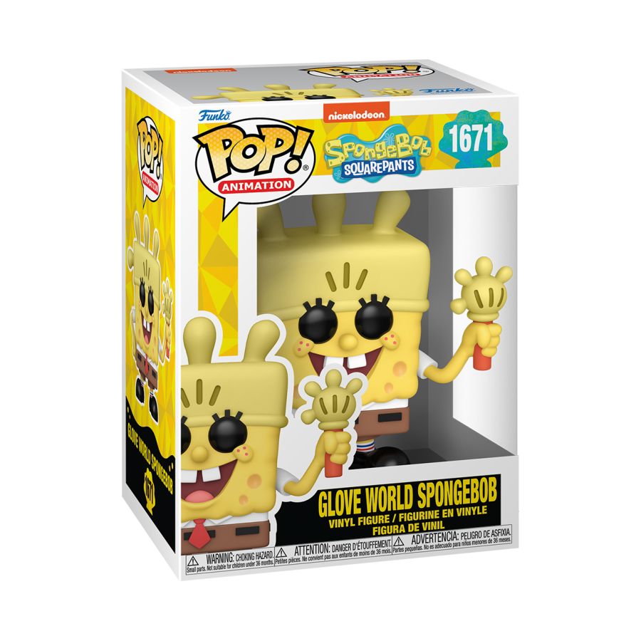 
                  
                    Spongebob: 25th Anniversary - Glove World Spongebob Pop! Vinyl
                  
                