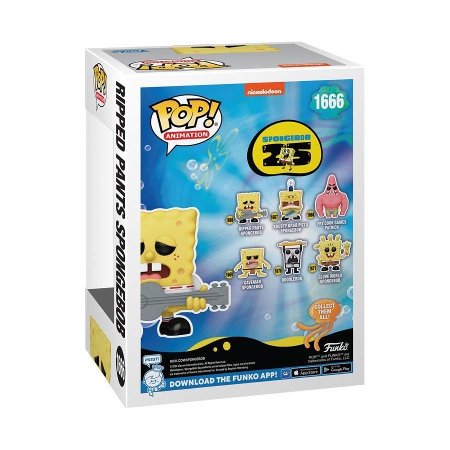 
                  
                    Spongebob: 25th Anniversary - Ripped Pants Spongebob Pop! Viny-IKON-ProHobbies
                  
                