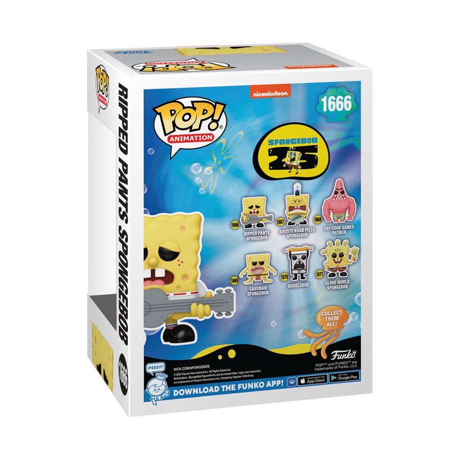 
                  
                    Spongebob: 25th Anniversary - Ripped Pants Spongebob Pop! Viny
                  
                