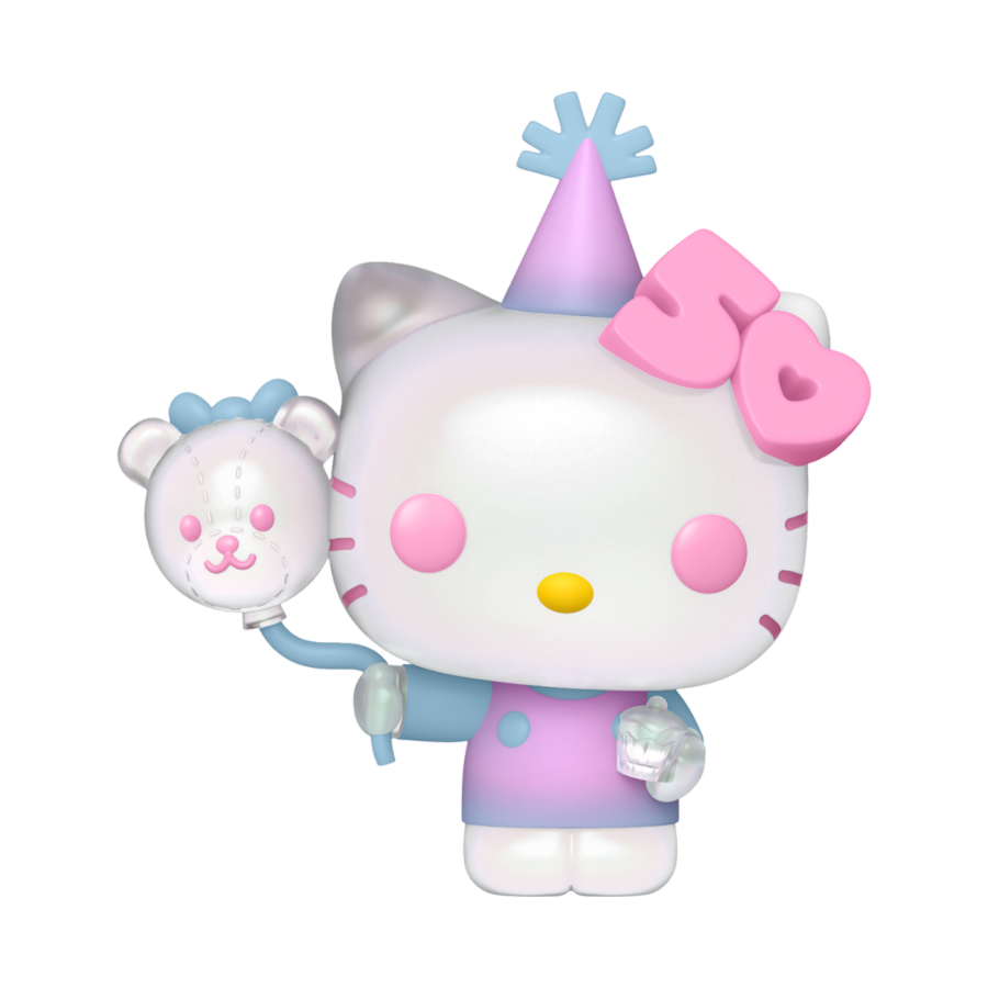 Hello Kitty 50th - Hello Kitty with Balloons Pop! Vinyl-Collectible figure-IKON-ProHobbies