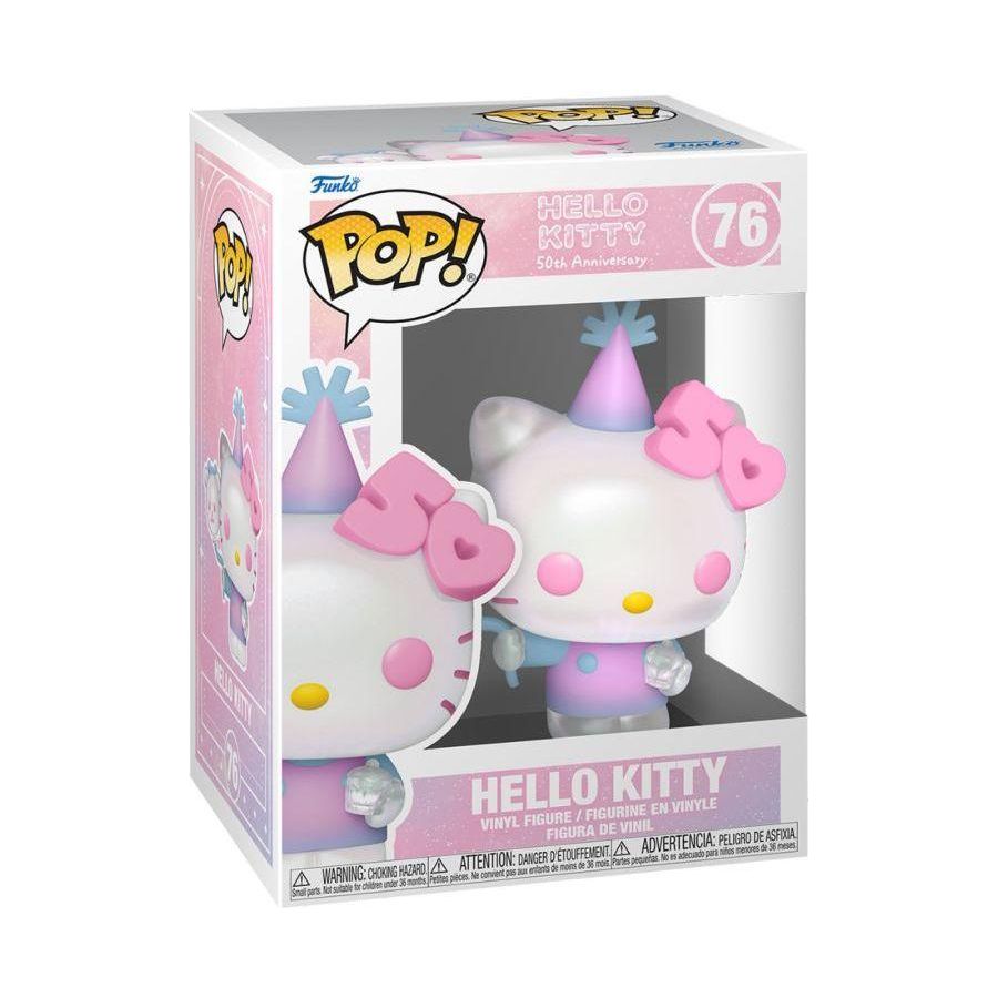 Hello Kitty 50th - Hello Kitty with Balloons Pop! Vinyl-Collectible figure-IKON-ProHobbies