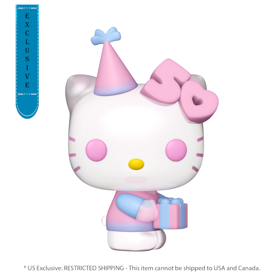 Hello Kitty 50th - Hello Kitty with Gifts Exclusive Pop! Vinyl [RS]-Collectible figure-IKON-ProHobbies