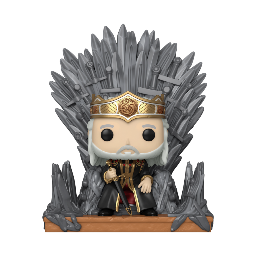 
                  
                    House of the Dragon - Viserys on Throne Pop! Deluxe-IKON-ProHobbies
                  
                