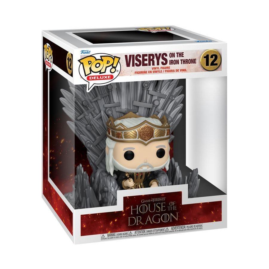 
                  
                    House of the Dragon - Viserys on Throne Pop! Deluxe-IKON-ProHobbies
                  
                