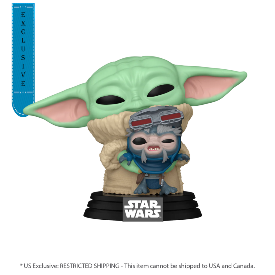 Star Wars: Mandalorian - Grogu with Droidsmith US Exclusive Pop! Vinyl [RS]