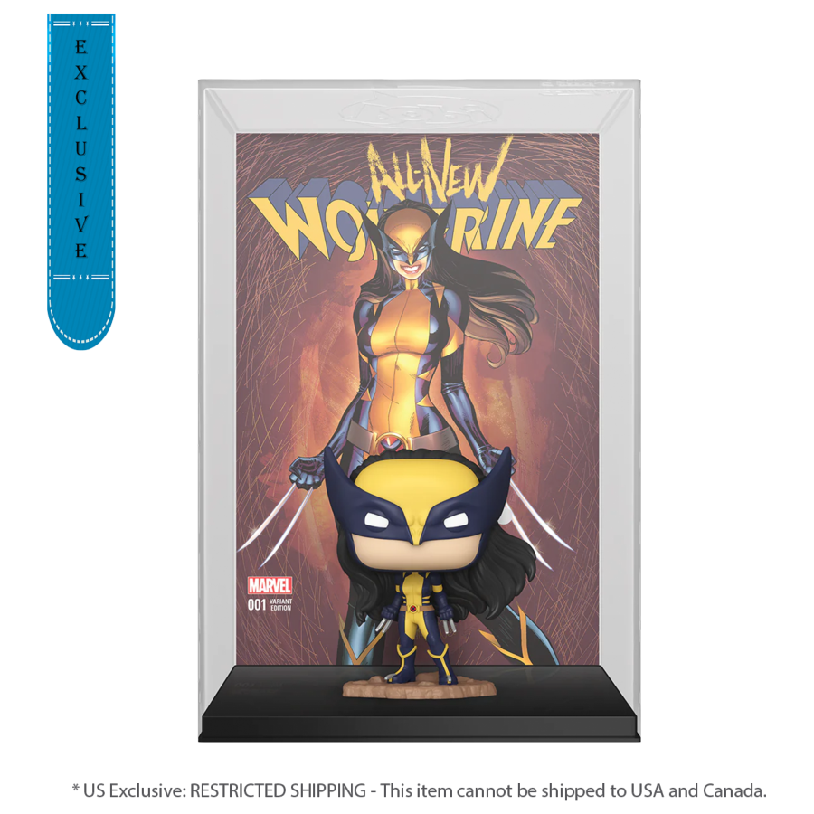 Marvel Comics - All New Wolverine #1 US Exclusive Pop! Comic Cover [RS]-Collectible figure-Funko-ProHobbies