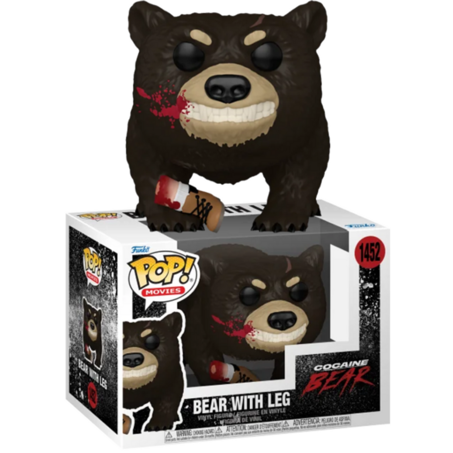 Cocaine Bear - Bear with Leg Pop! Vinyl Figure