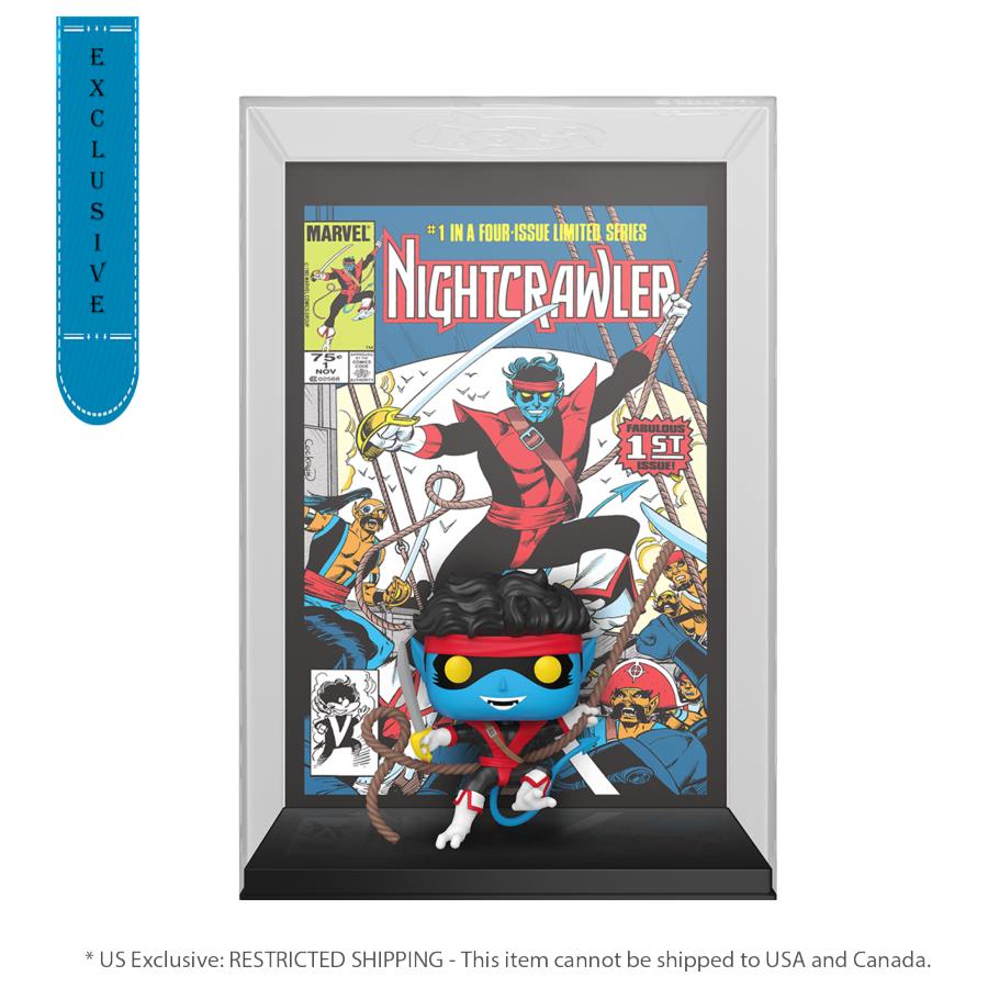 Marvel Comics - Nightcrawler #1 US Exclusive Pop! Comic Cover [RS]-Collectible figure-IKON-ProHobbies