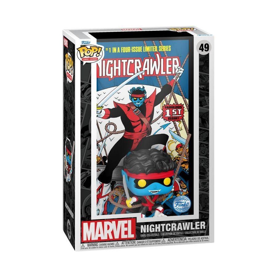 Marvel Comics - Nightcrawler #1 US Exclusive Pop! Comic Cover [RS]-Collectible figure-IKON-ProHobbies