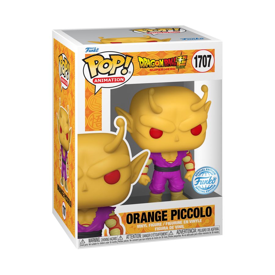 
                  
                    Dragon Ball Super: Super Hero - Orange Piccolo US Exclusive (with chase) Pop! Vinyl [RS]
                  
                