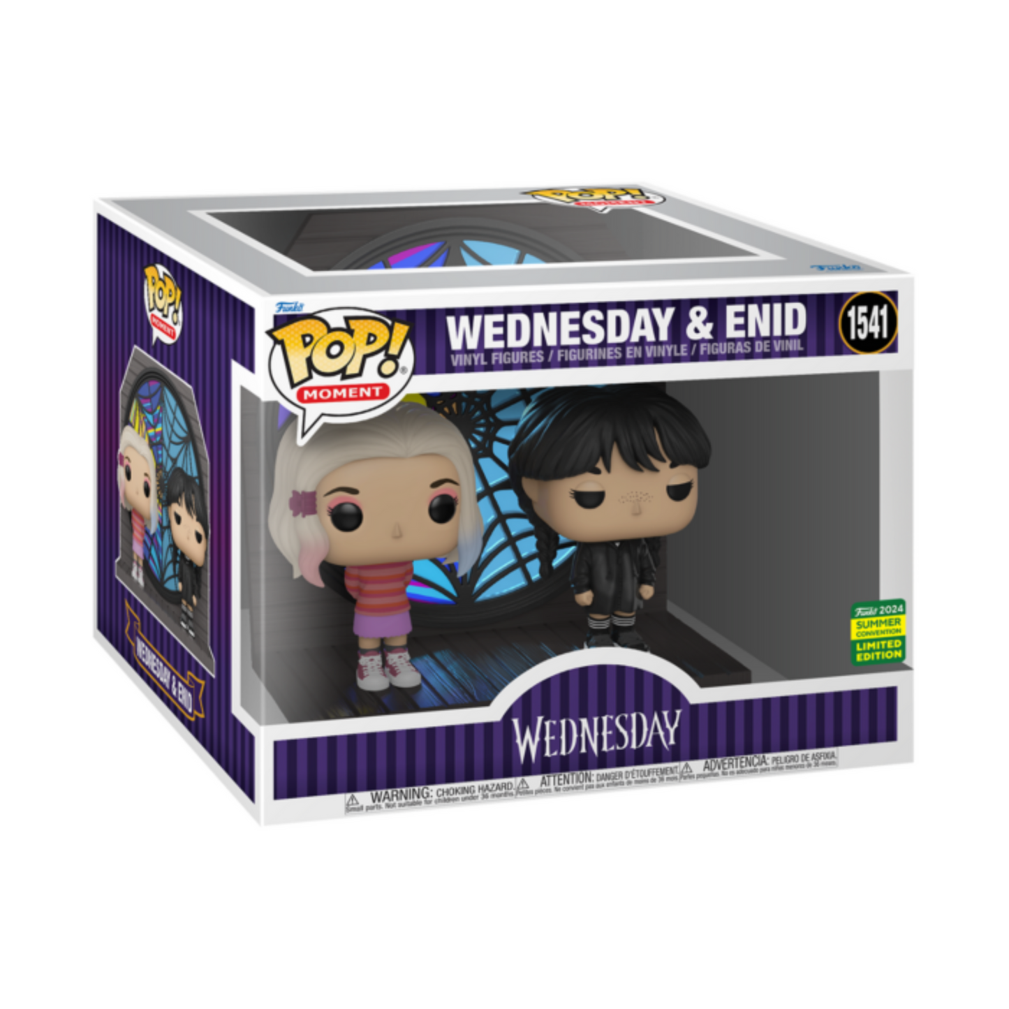 
                  
                    Wednesday (2022) - Wednesday & Enid Pop! Moment Vinyl Figure (2024 Summer Convention Exclusive)
                  
                