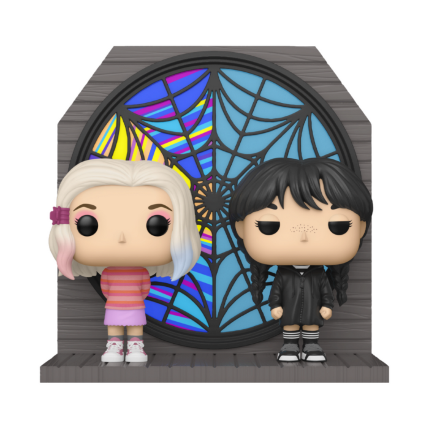 Wednesday (2022) - Wednesday & Enid Pop! Moment Vinyl Figure (2024 Summer Convention Exclusive)