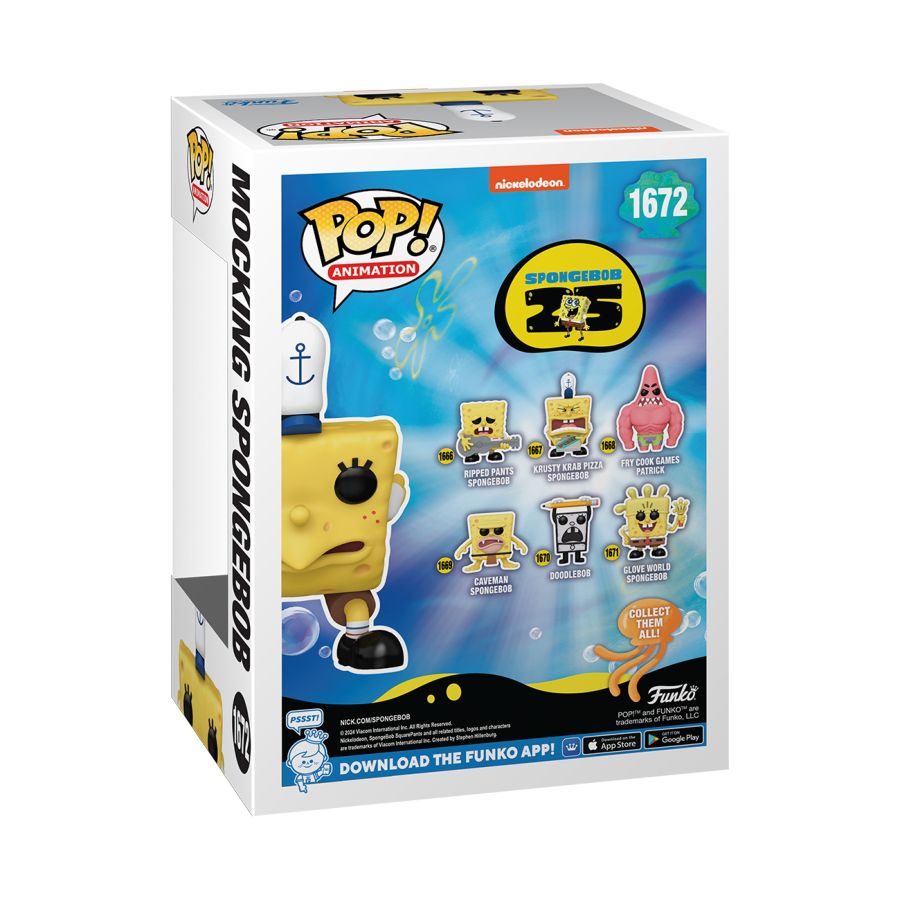 
                  
                    Spongebob: 25th Anniversary - Mocking Spongebob US Exclusive Pop! Vinyl [RS]
                  
                